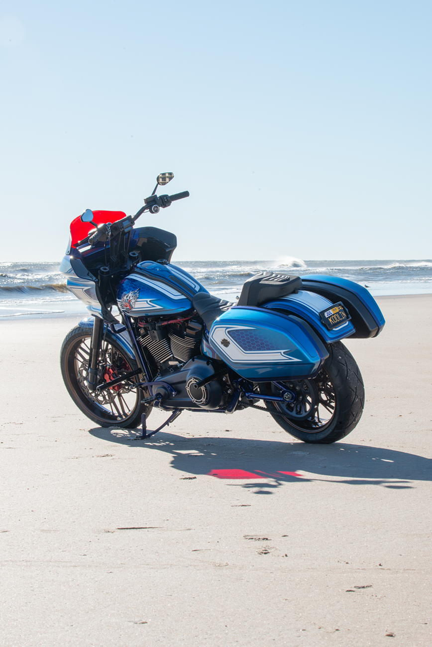 Frame Guards - Rear - Bronze - Softail