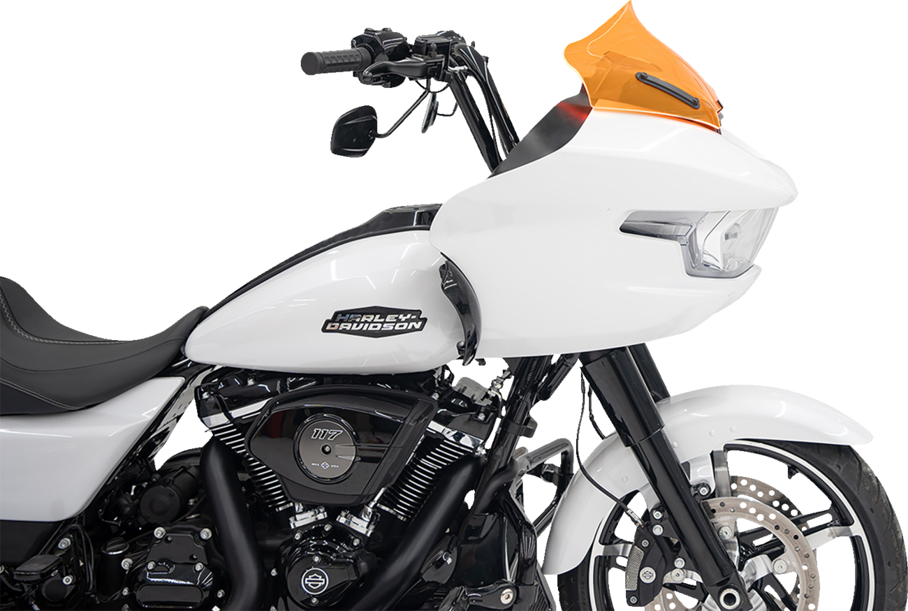 Ice Flare® Windshield - 10" - Orange Ice - '23-'25 FLTRX