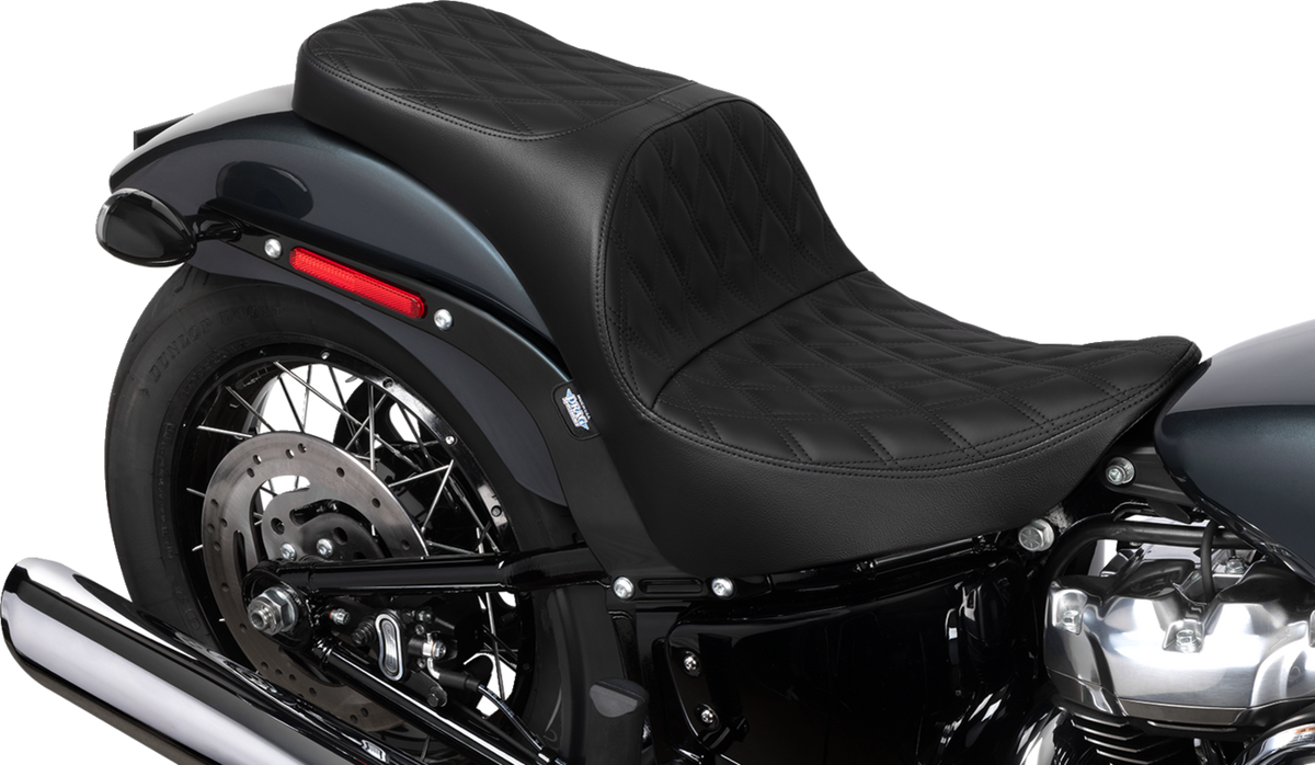 Freedom Seat - Solar Leather - Double Diamond Black Stitch - FL/FX '18-'25