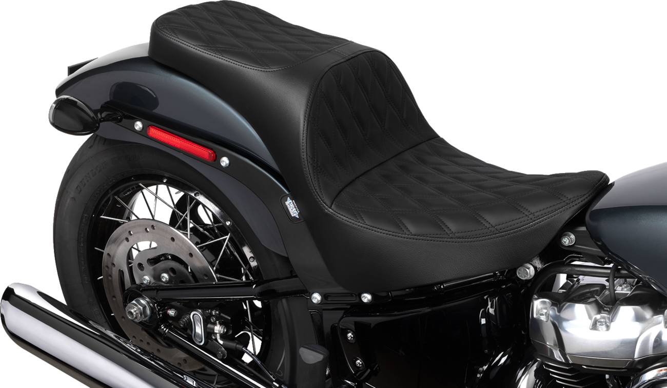 Freedom Seat - Solar Leather - Double Diamond Black Stitch - FL/FX '18-'25