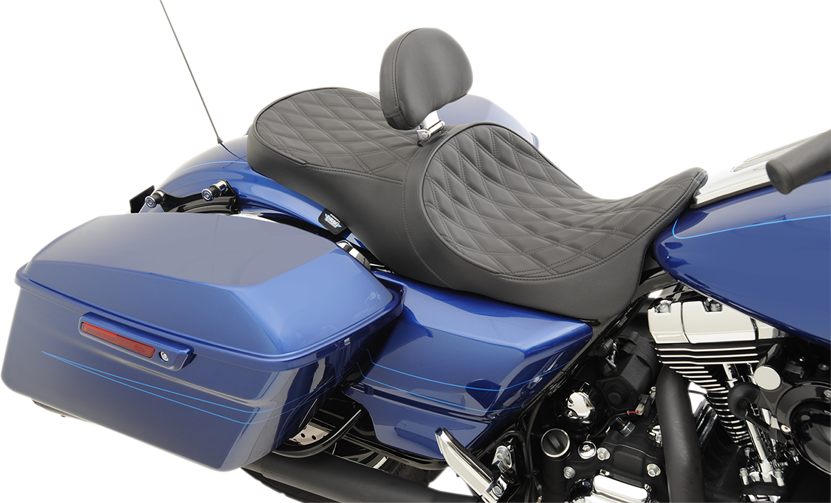 Low Forward Touring Seat - Double Diamond - FL '08-'24
