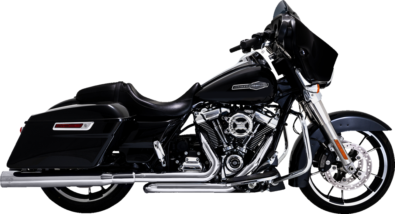 Dresser Duals Header System - Chrome