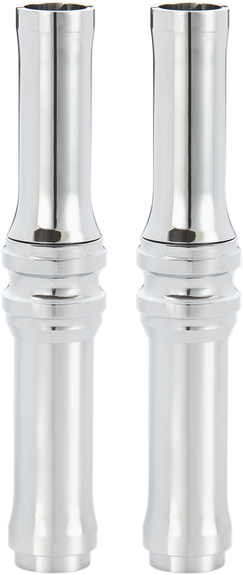Pushrod Tube Cover Kit - 10 Gauge® - Chrome - M8