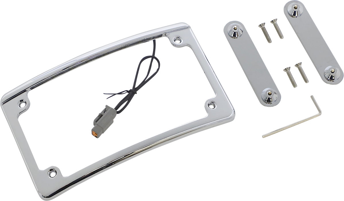 Radius LED License Plate Frame For CVO™