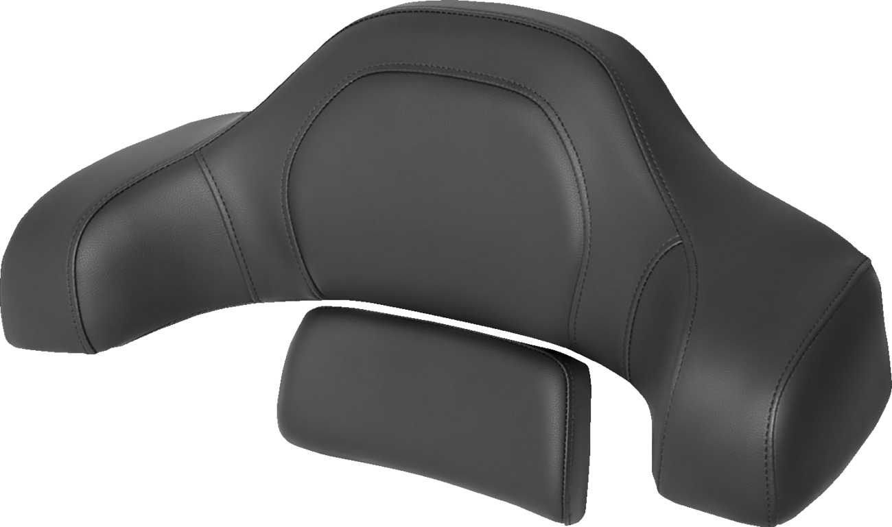 RoadSofa™ Tour-Pak® Pad - Black W/ Black Stitching - Indian '14-'24