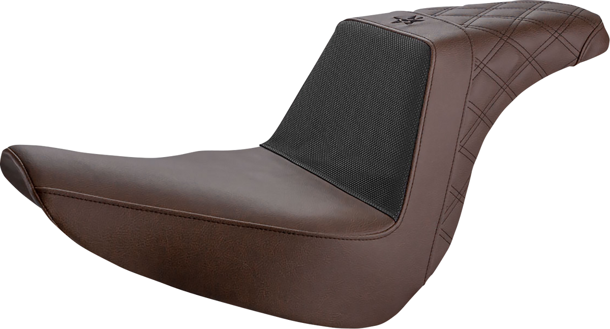Unknown Industries Seat - Front Carbon Fiber/Black Gripper Lumbar/Rear Lattice - FL/FX '18-'23