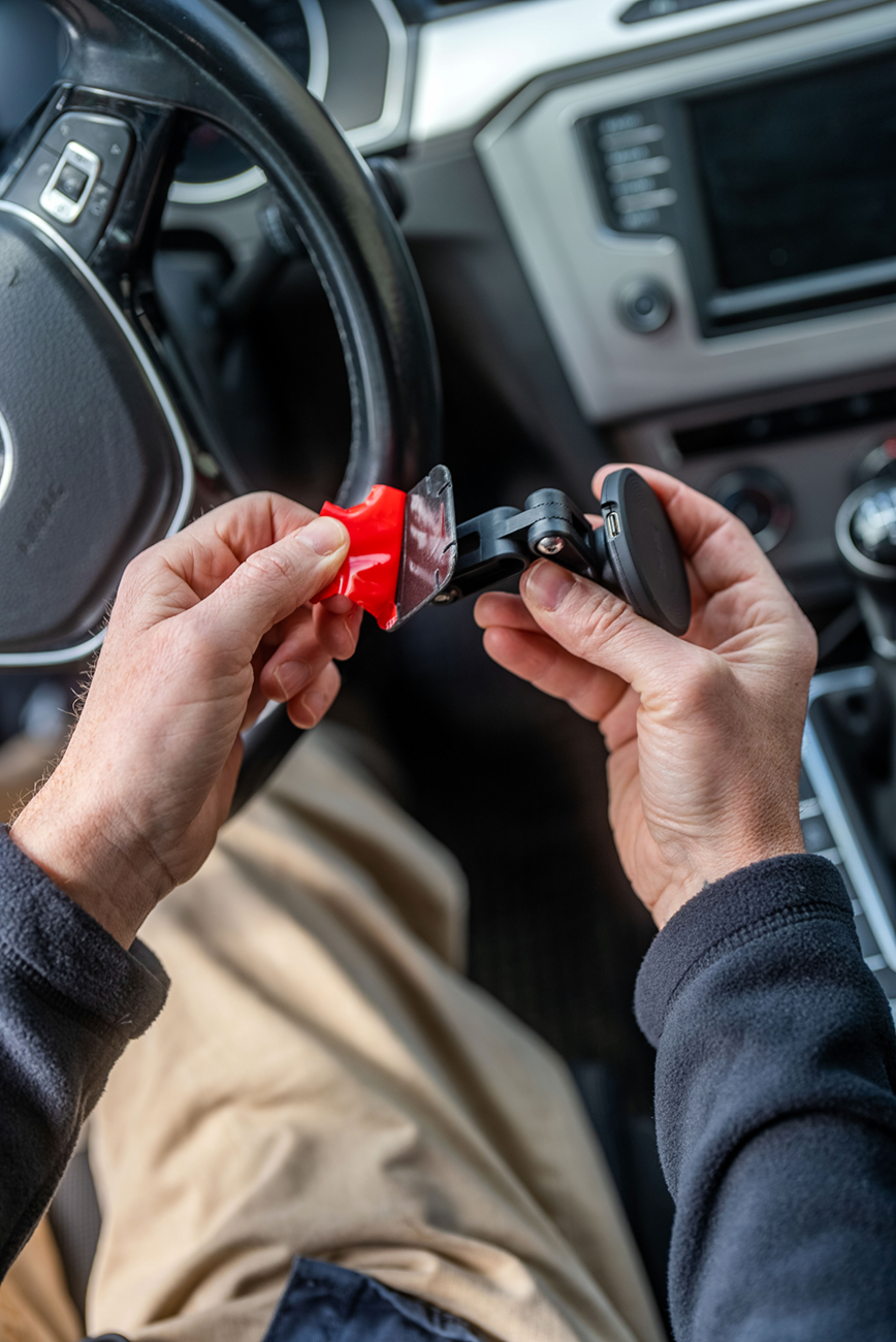 SPC+ Adhesive Car Charging Mount