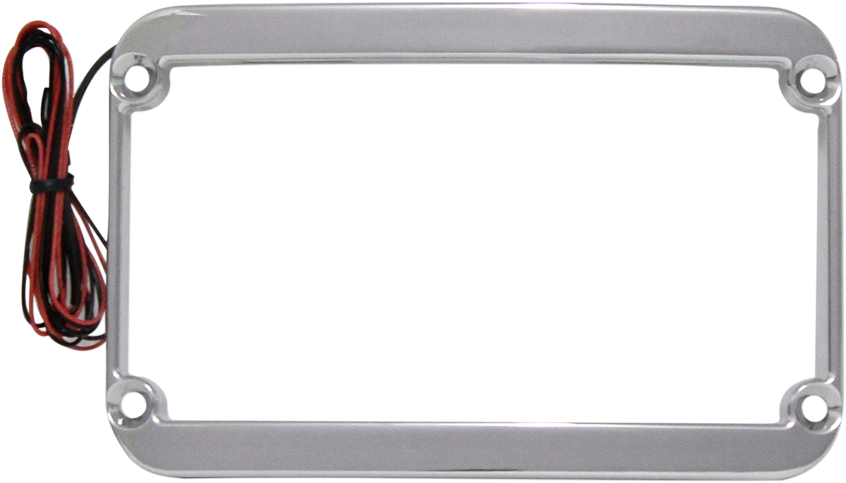 The One Rear Fender Lighted License Frame