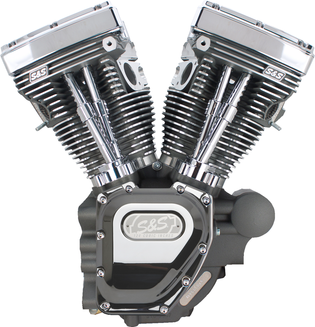 T124 Long Block Engine - Stone Gray - Touring