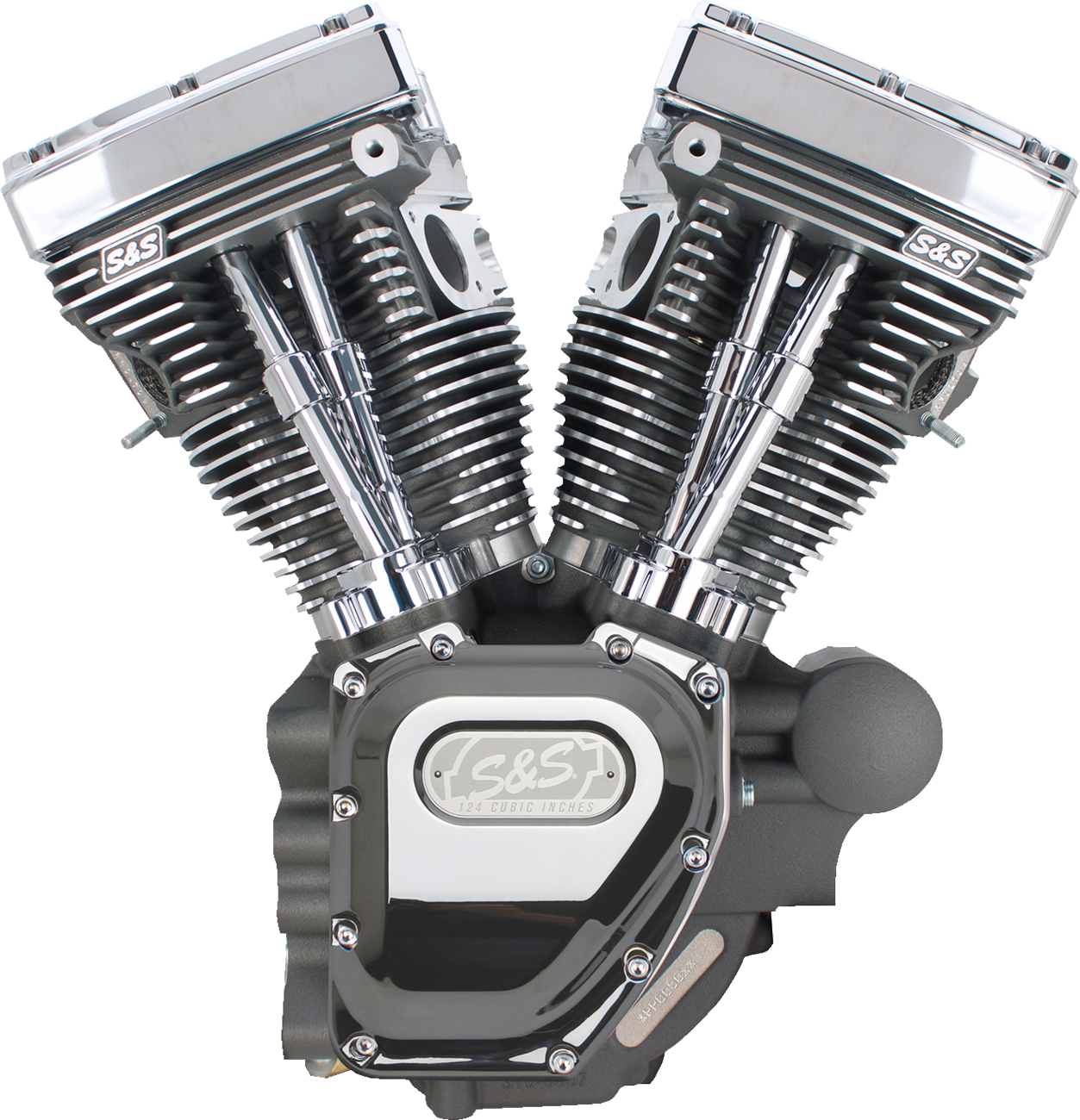 T124 Long Block Engine - Stone Gray - Touring