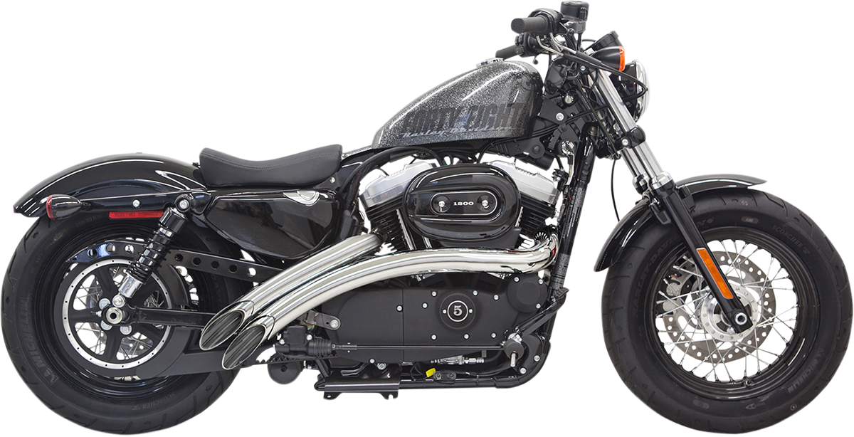 Radial Sweepers Exhaust System - Chrome - XL