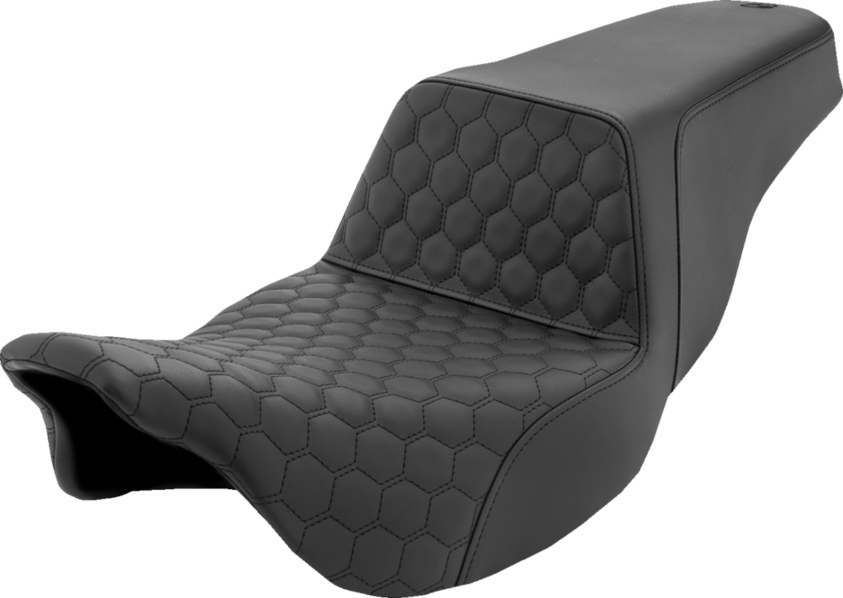 Step-Up Seat - Honeycomb - Black Stitching - FL '08-'24
