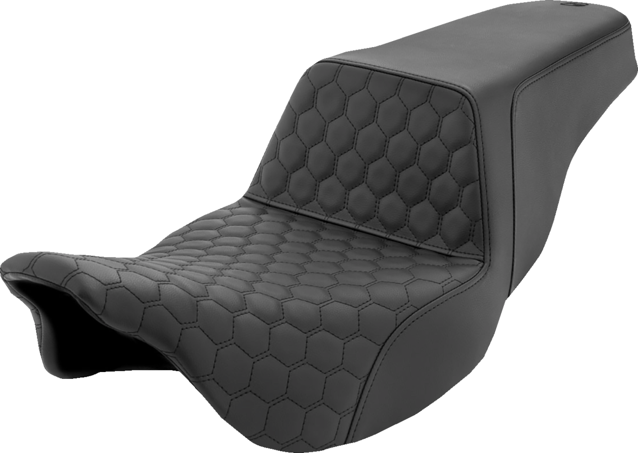 Step-Up Seat - Honeycomb - Black Stitching - FL '08-'24