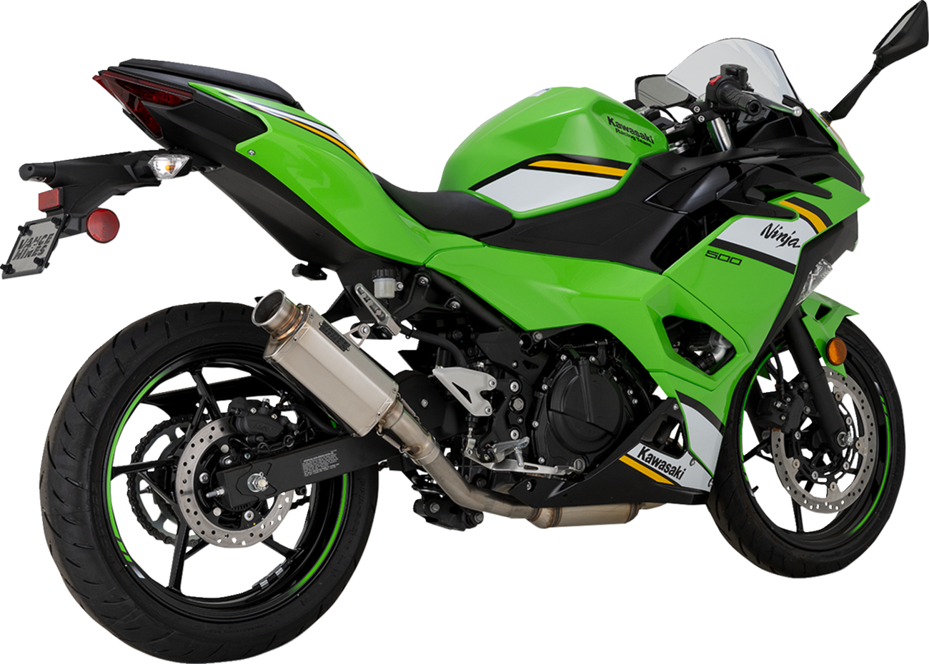 VS-6 Slip-On Muffler - Stainless Steel - Kawasaki Z/Ninja 500