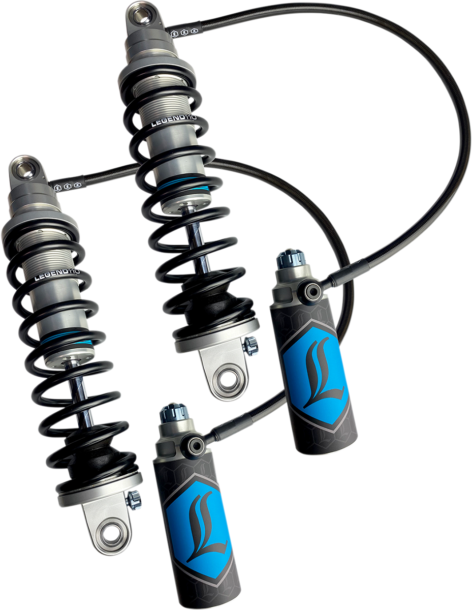 REVO ARC Remote Reservoir Shocks - 14" - Heavy Duty - Clear