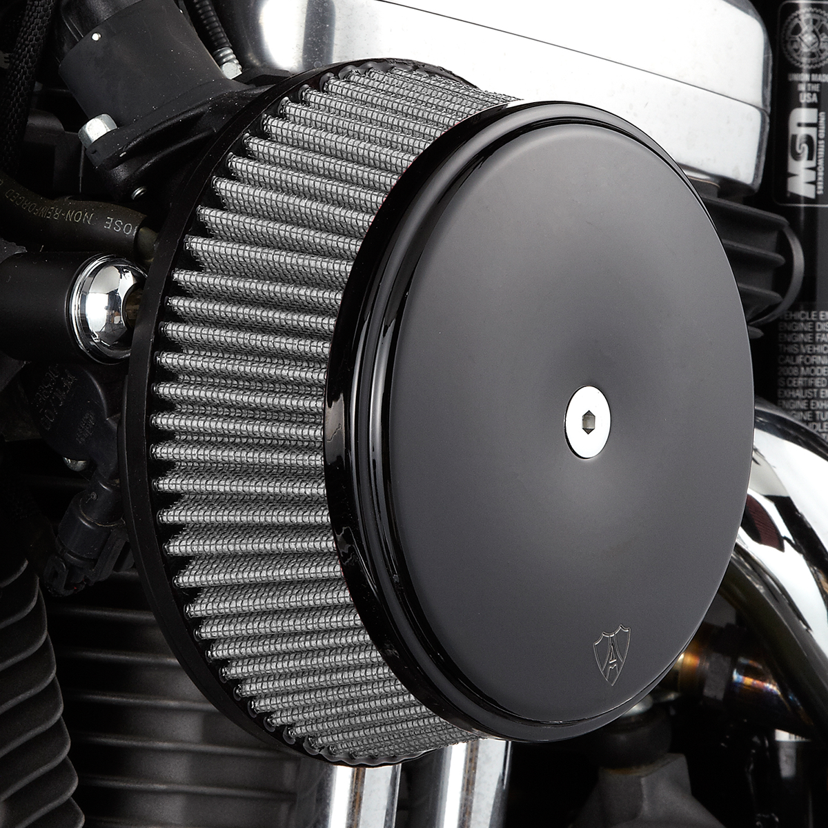Big Sucker™ Stage I Air Filter Kit - Wrinkle Black