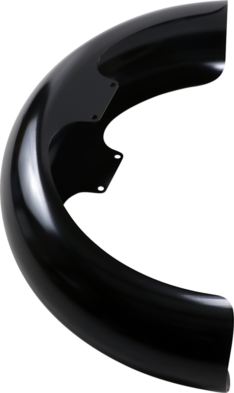 Wrapper Front Fender - Black - 16"-19" - HD Softail
