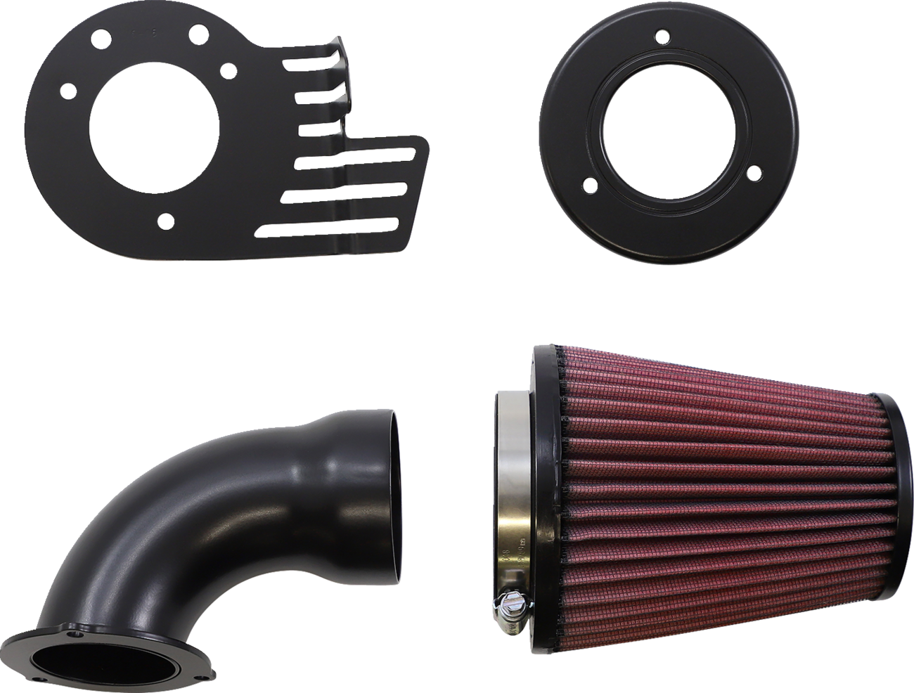Cone Air Intake - Black - Touring/Trike