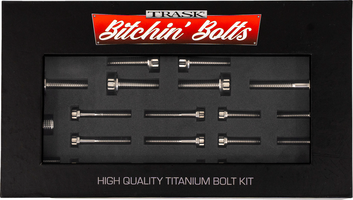 Bitchin' Bolts Hardware Kit - Titanium - M8 - Transmission