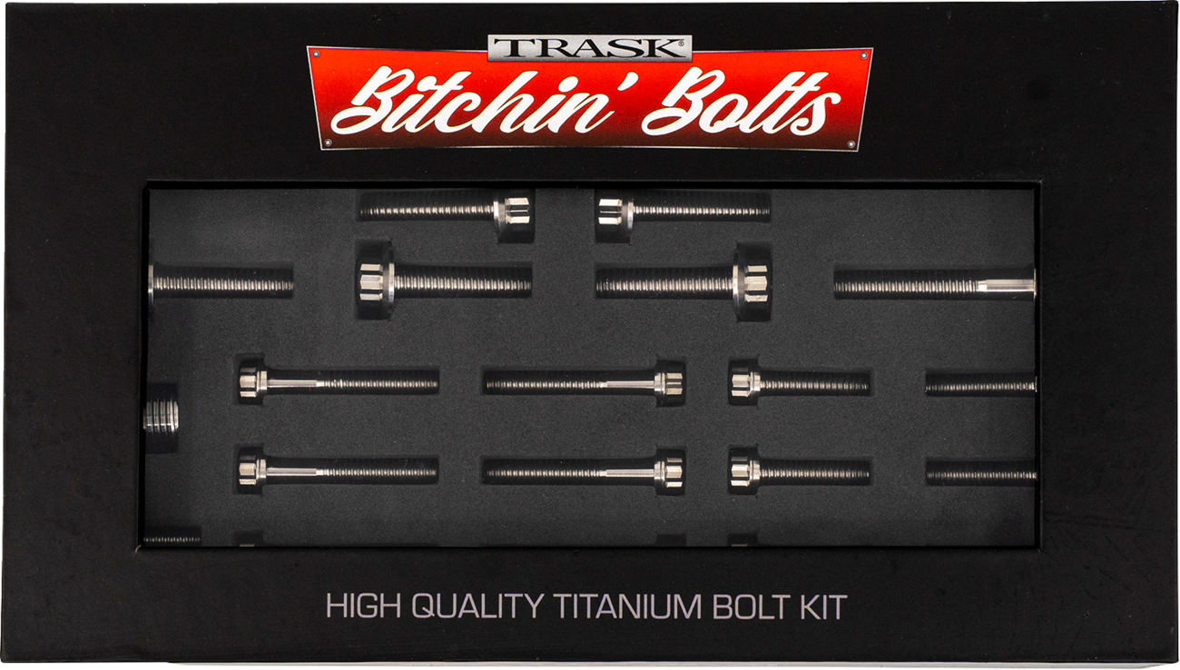 Bitchin' Bolts Hardware Kit - Titanium - M8 - Transmission