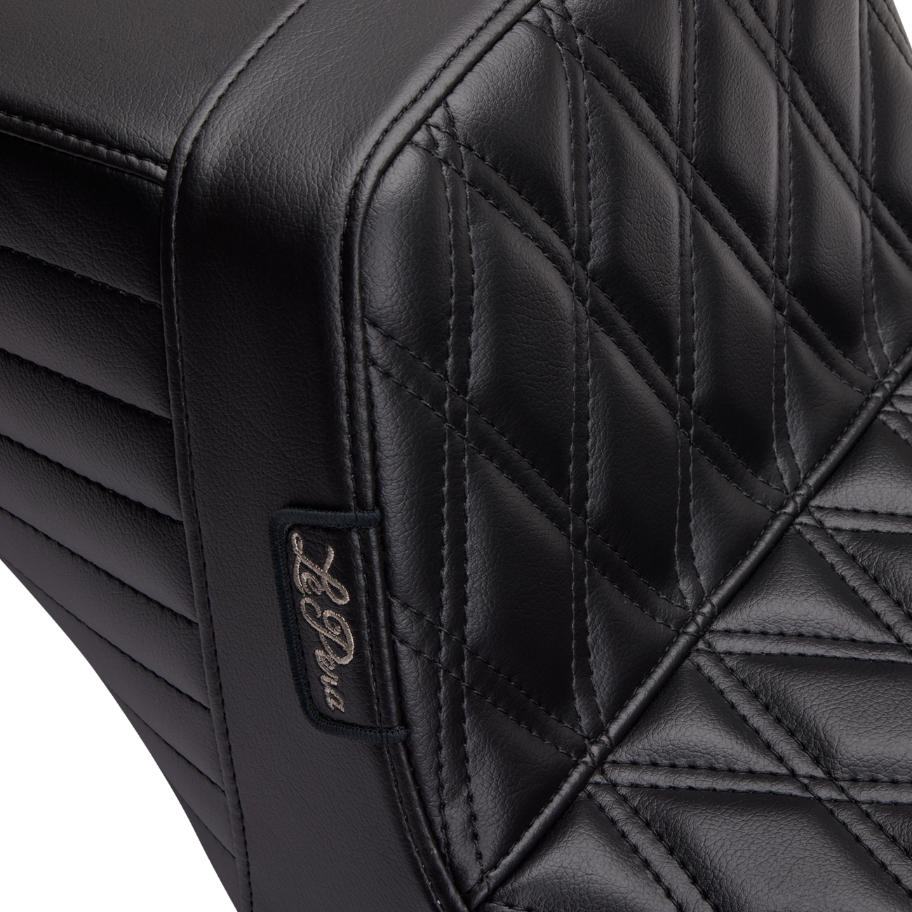 Kickflip Seat - Double Diamond - Black - FL '97-'07