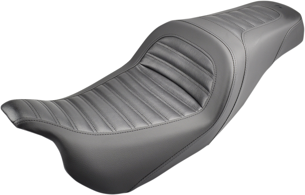 Slim Roll & Pleat Seat - Black - FL '08-'24