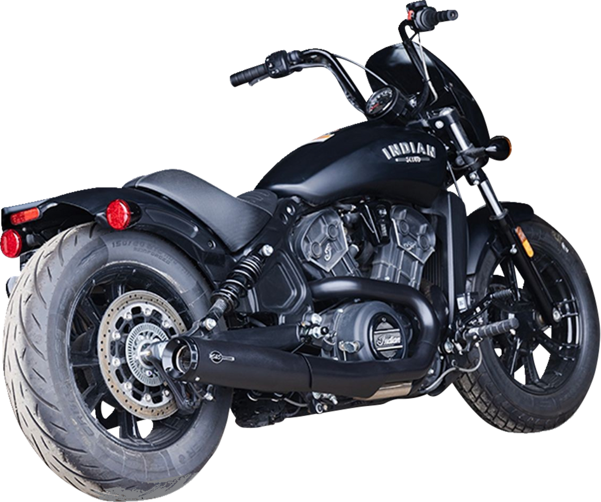 2-Into-1 Grand National Exhaust System - Black - Race Only