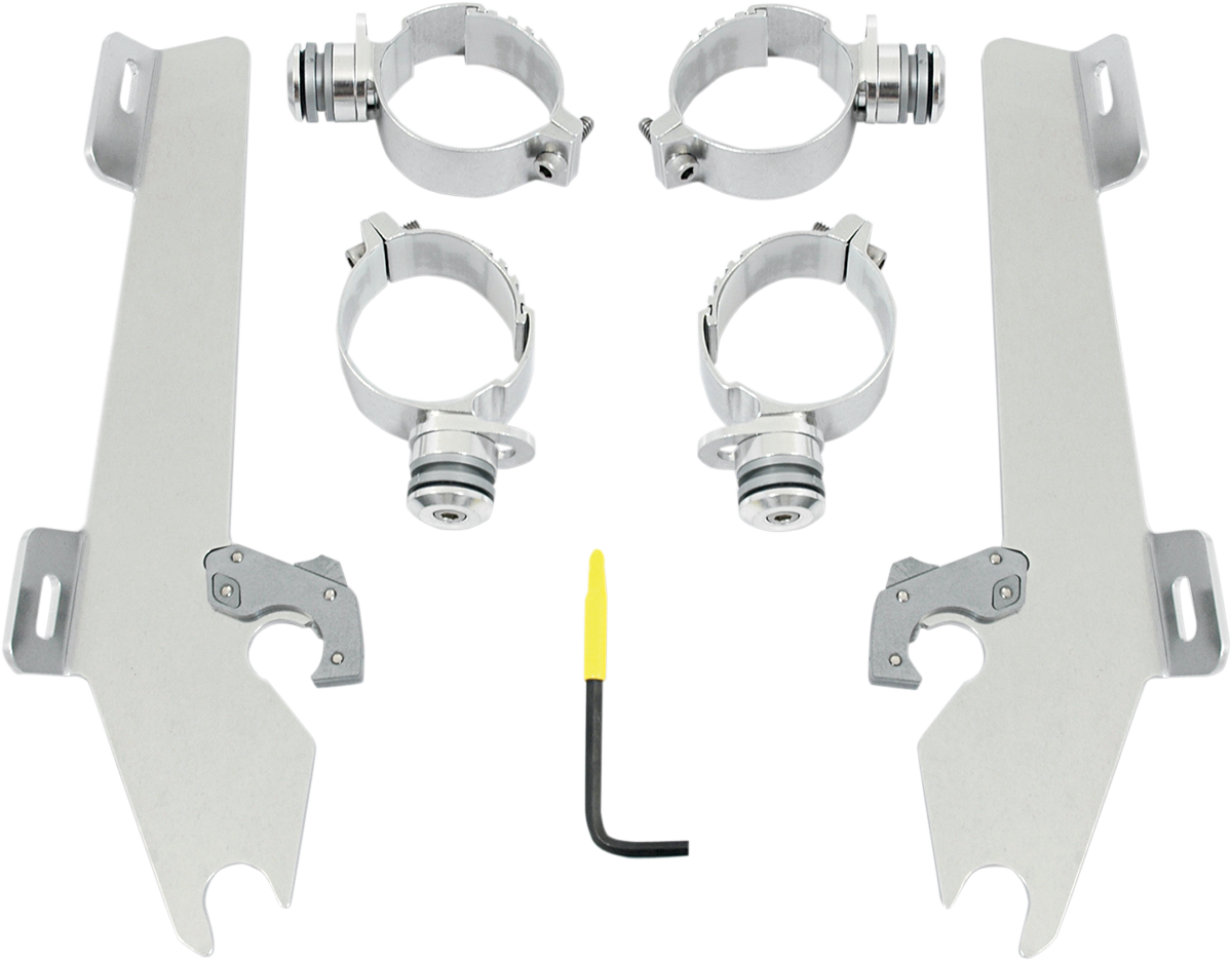 Batwing Trigger Lock Mounting Kit - M50 - Polished