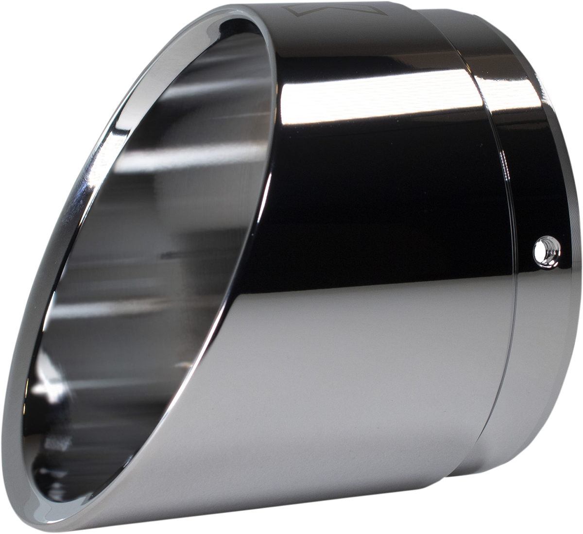 4-1/2" Endcap - Chrome Edge
