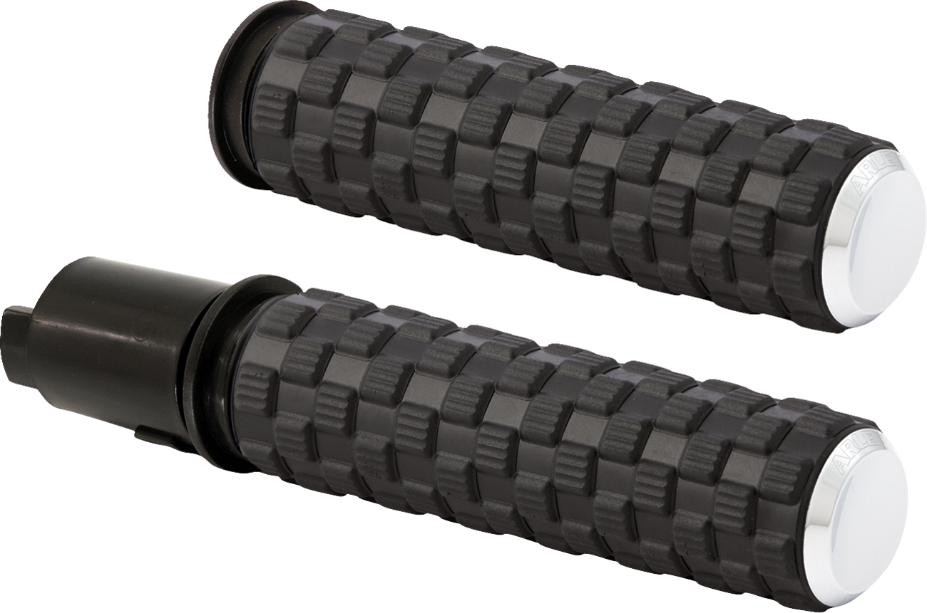 Air Trax Grips - TBW - Chrome