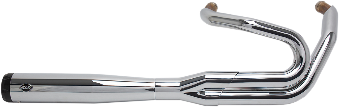 2:1 50 State Exhaust For M8 Softail - Chrome