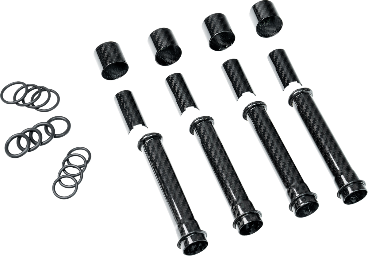 Pushrod Covers - Carbon Fiber - M8