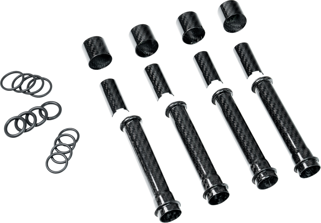 Pushrod Covers - Carbon Fiber - M8