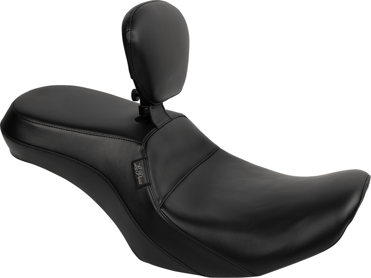 Outcast Seat - With Backrest - Plain - FLH/FLT '23-'25