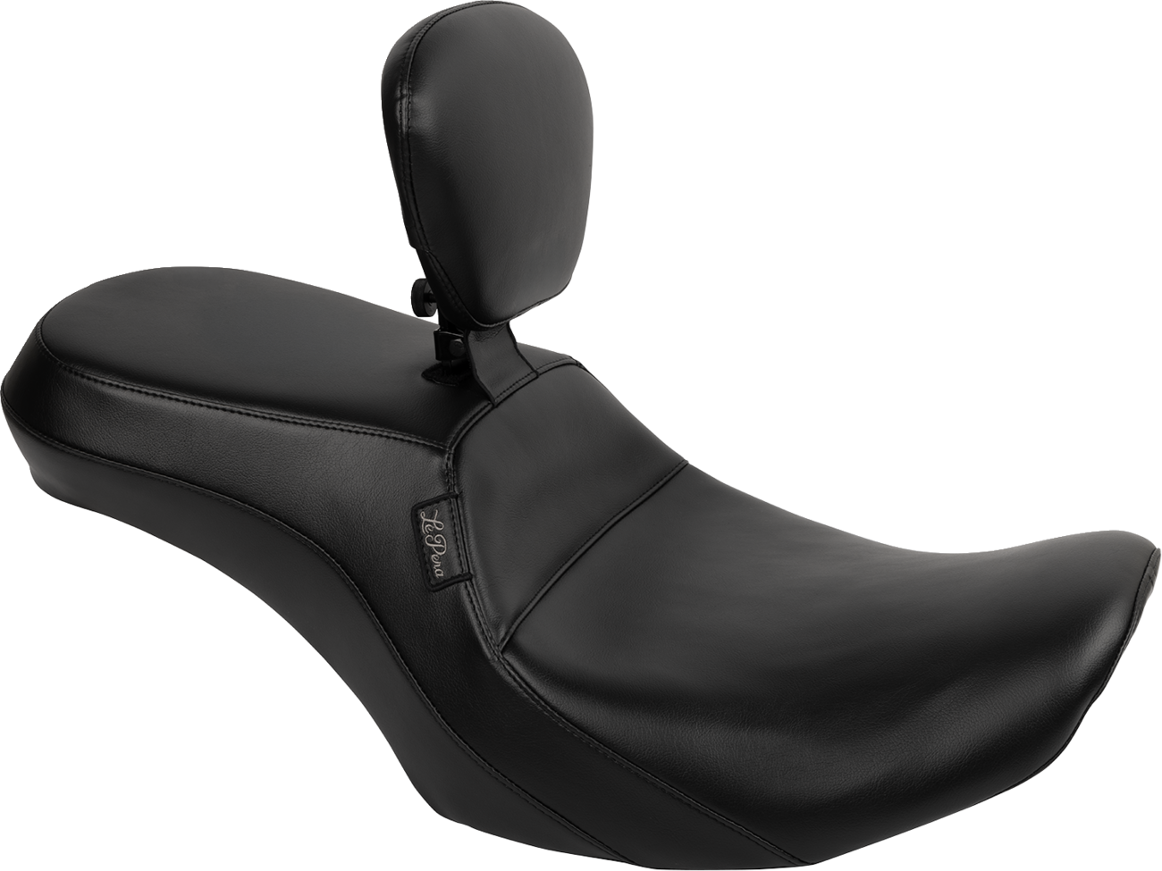 Outcast Seat - With Backrest - Plain - FLH/FLT '23-'25