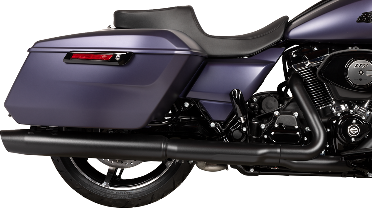 Predator 2-Up Seat - Vinyl - Smooth - W/O Backrest - FLTR/FLHX '23-'24
