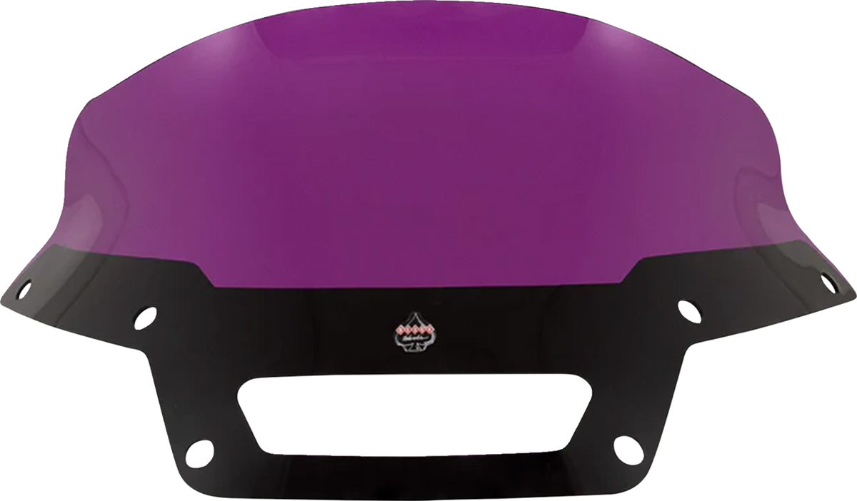 Kolor Flare™ Sport Windshield - 6" - Purple - '22-'25 FXLRST