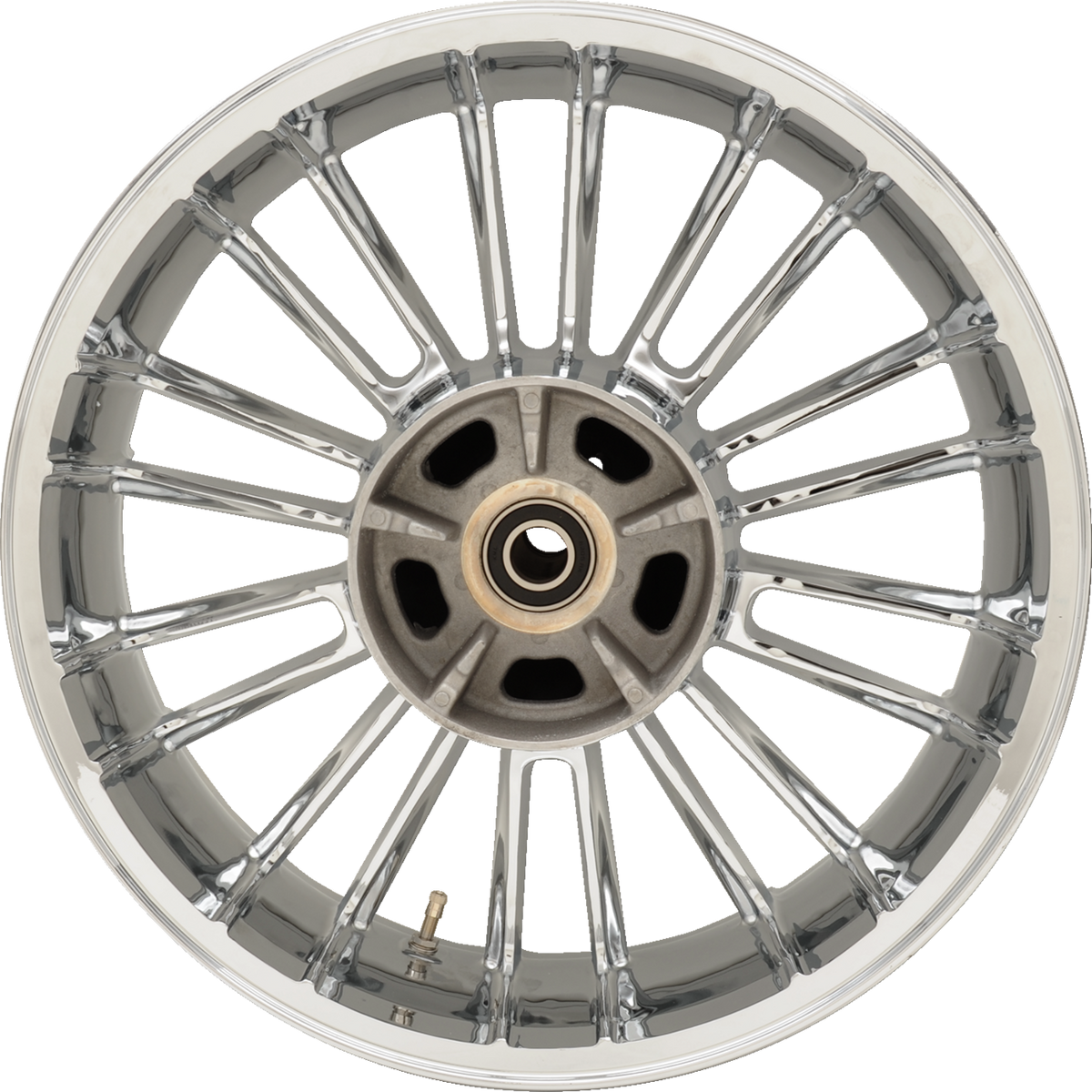 Wheel - Atlantic 3D - Rear - Single Disc/Without ABS - Chrome - 18x5.5 - '09+ FL