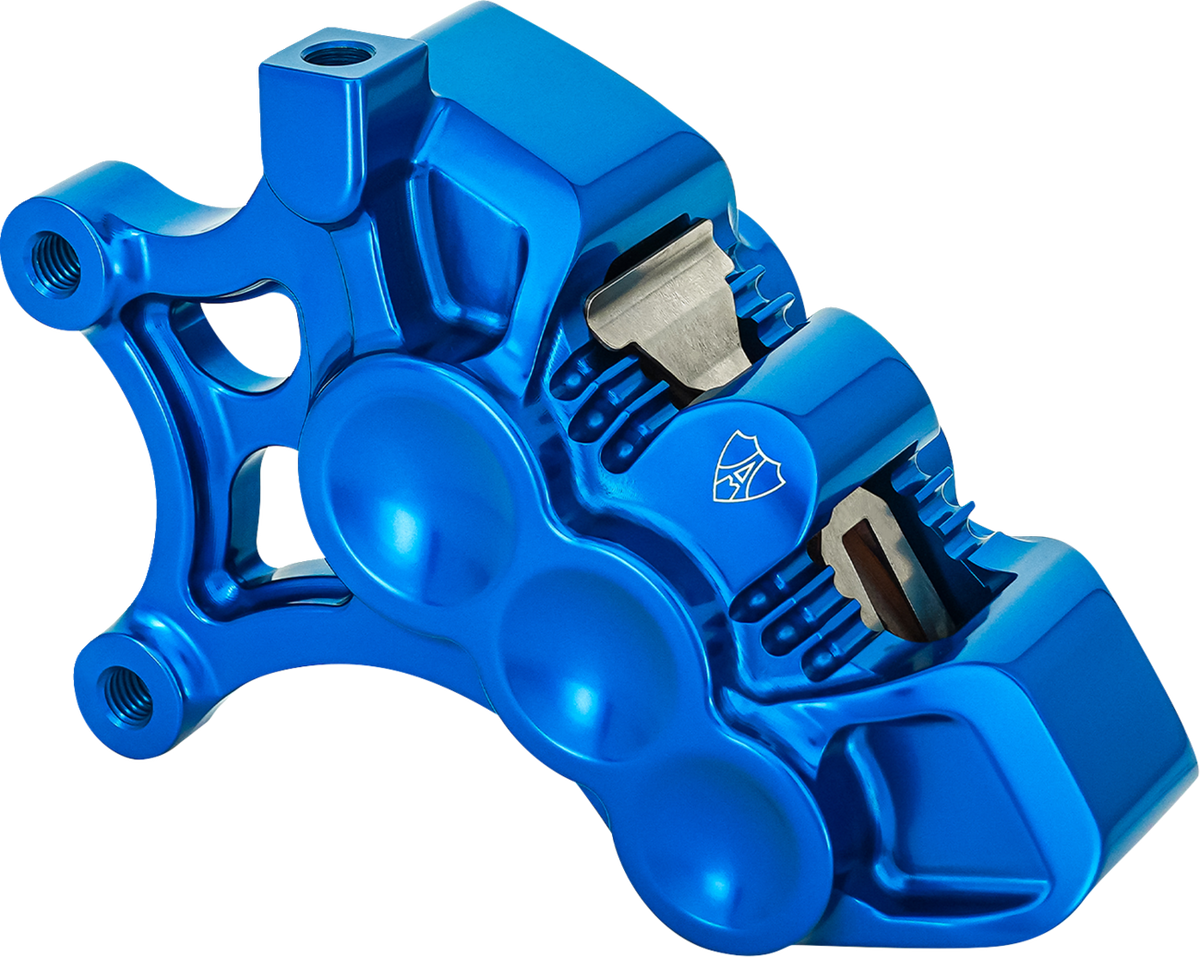 Monoblock Axial Brake Caliper - 14" - Left - Blue