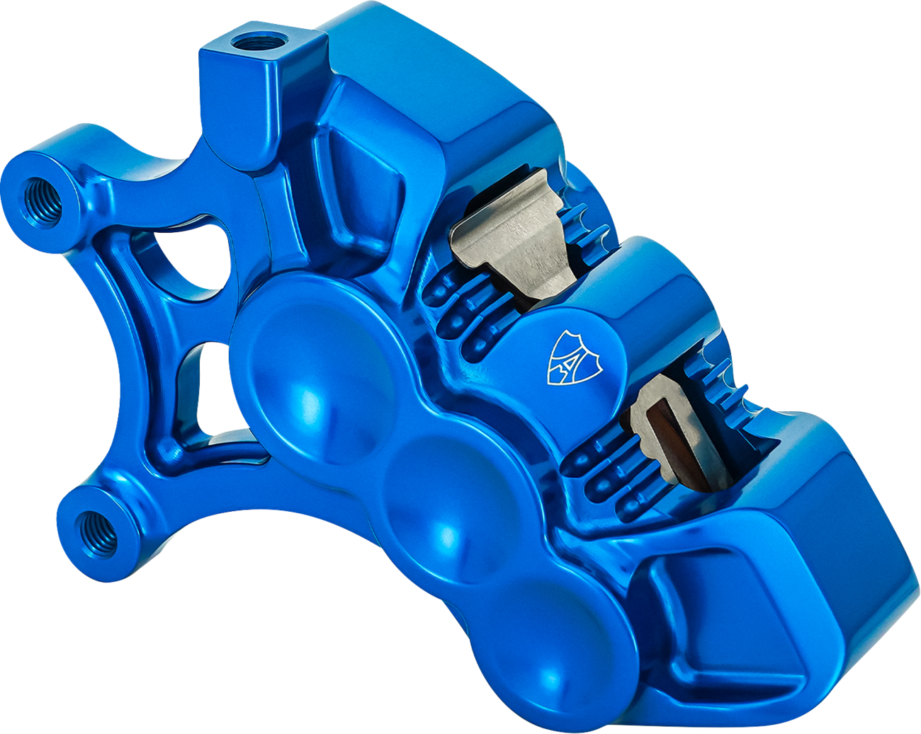 Monoblock Axial Brake Caliper - 14" - Left - Blue