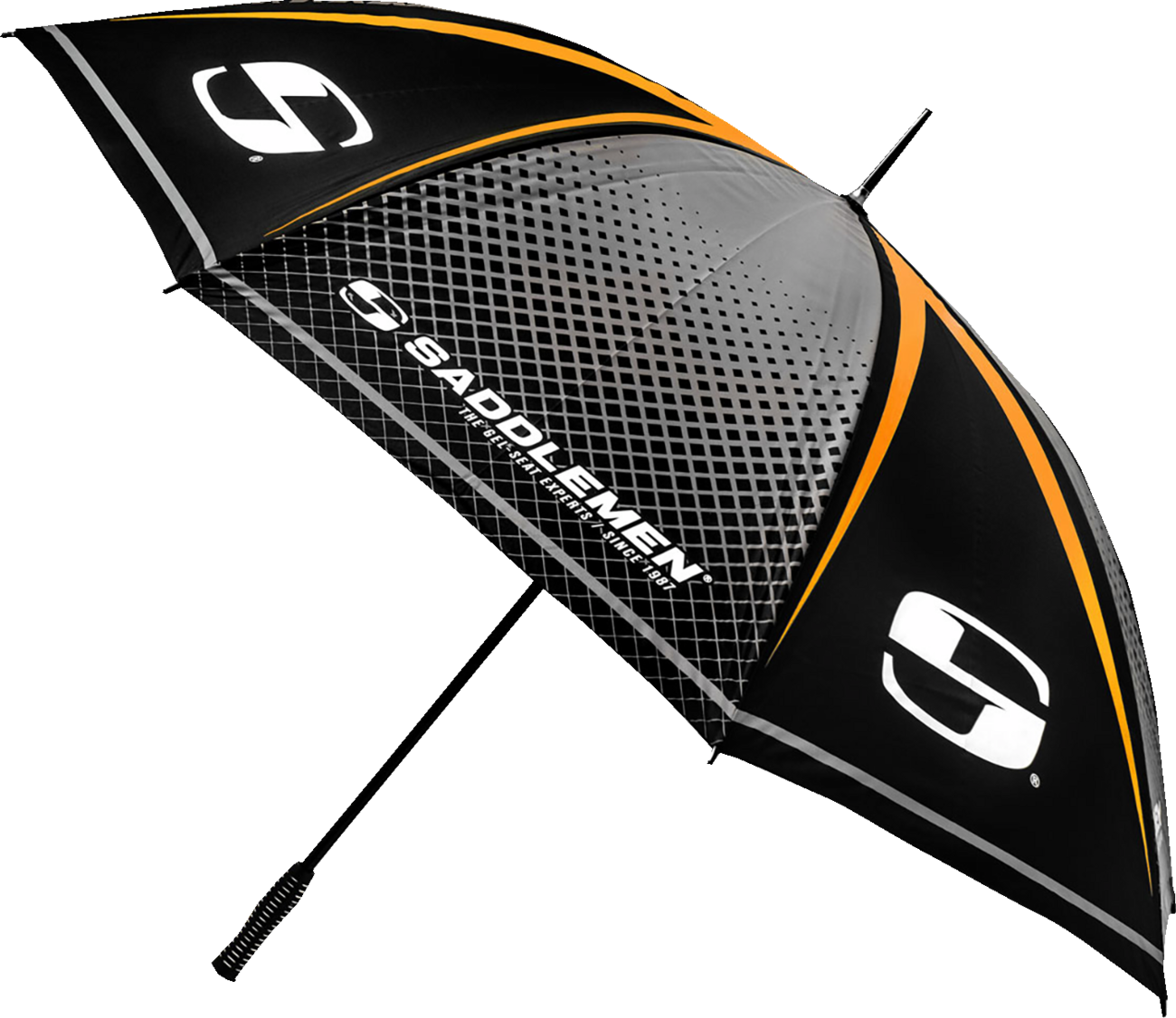Umbrella - Black/Gray/Orange