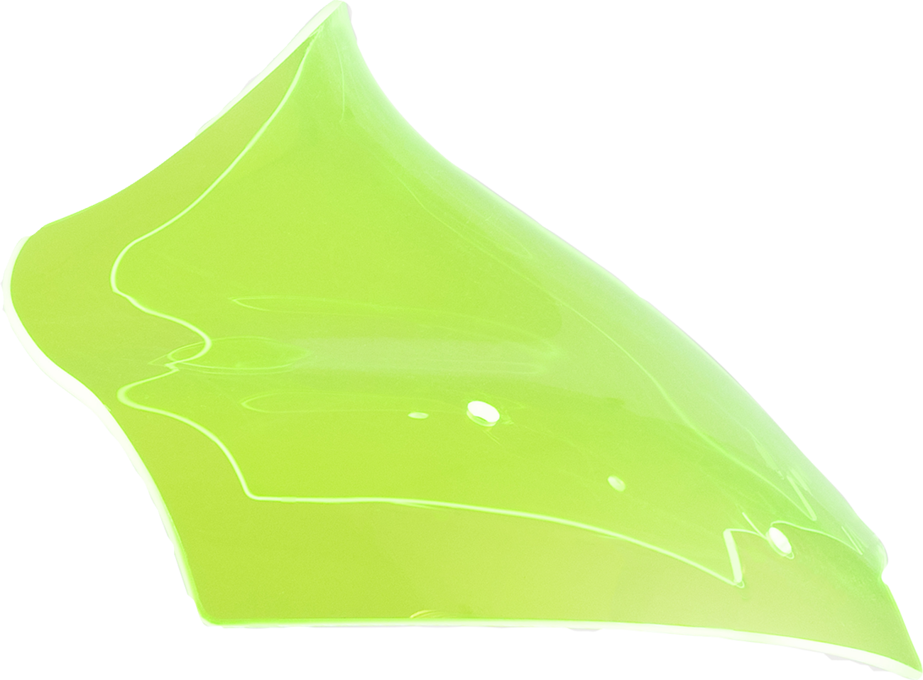 Ice Flare® Windshield - 10" - Green Ice - '23-'25 FLTRX