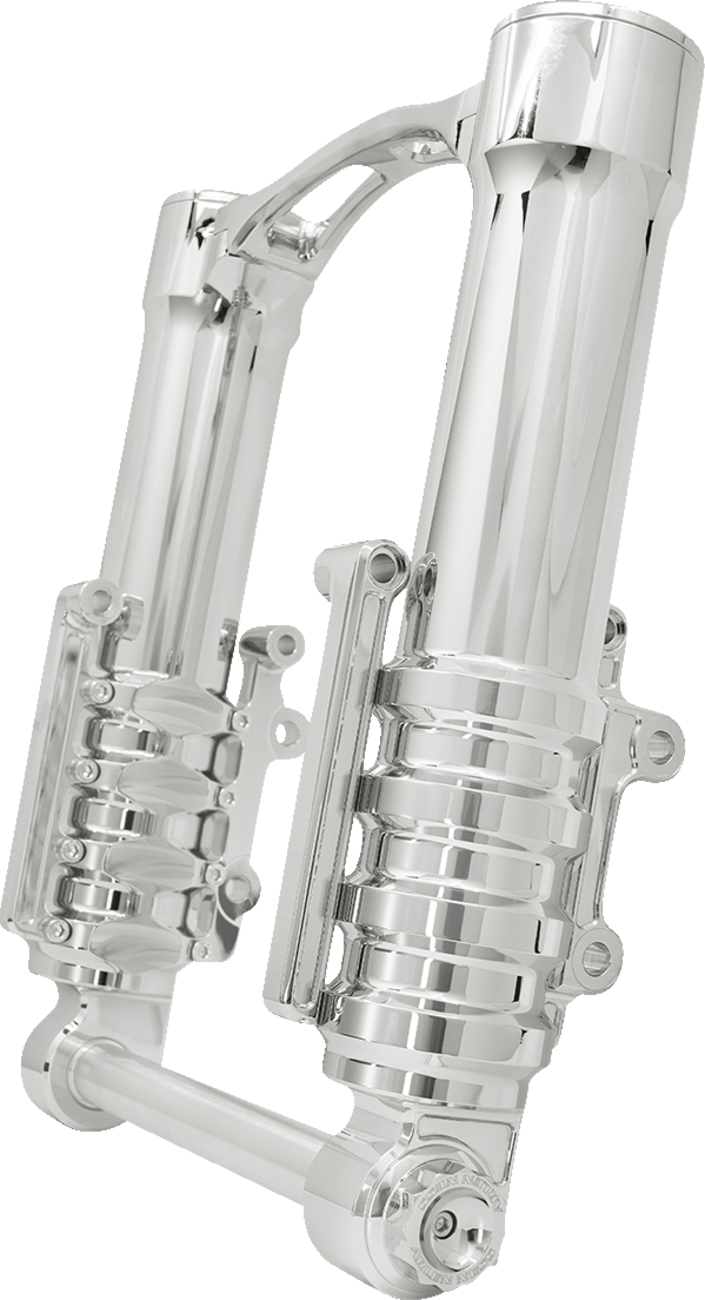 Fork Legs - 49 MM - Chrome - For Factory Brake Caliper