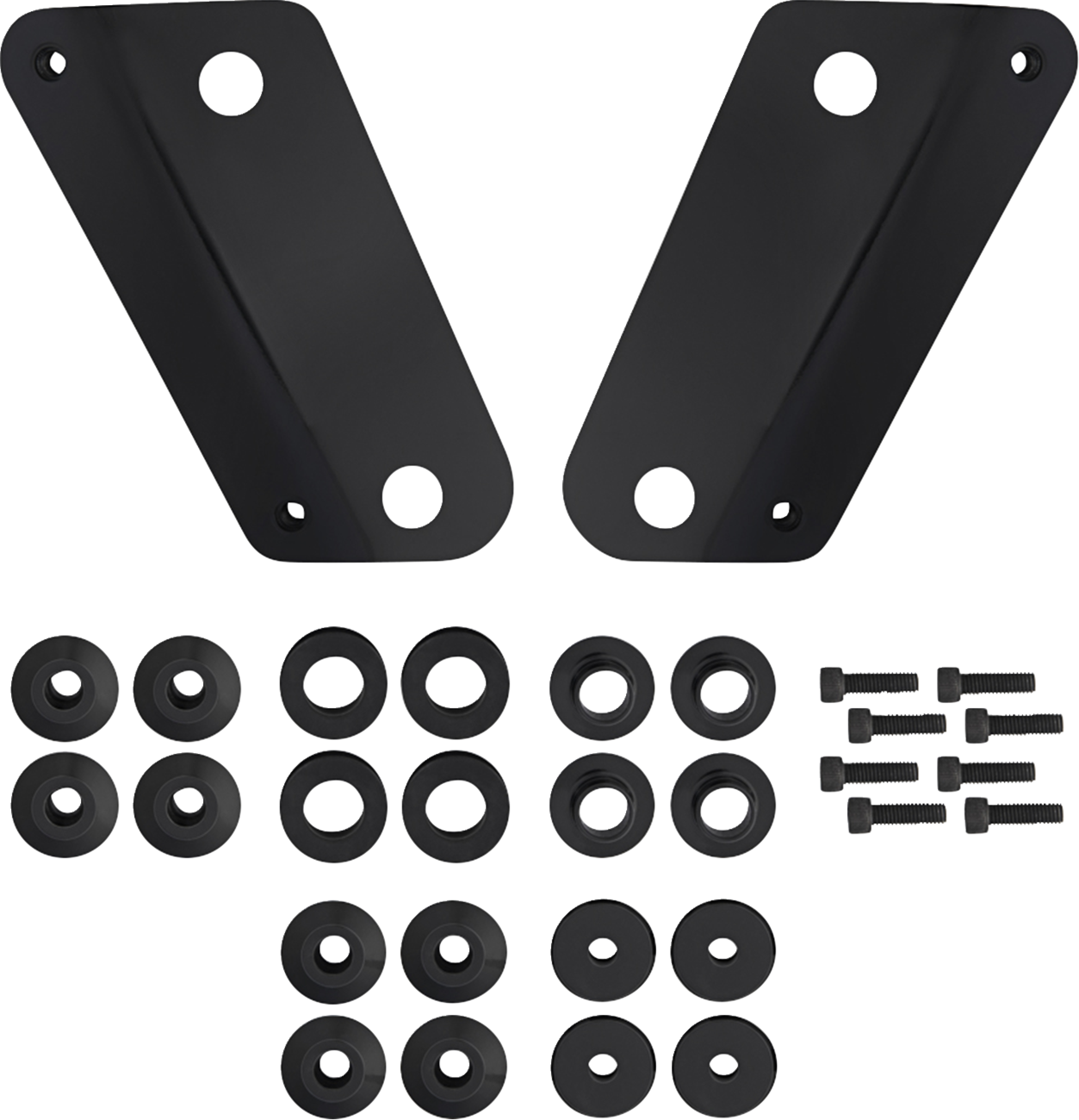 Windshield Adapter Kit - Black - FLHX