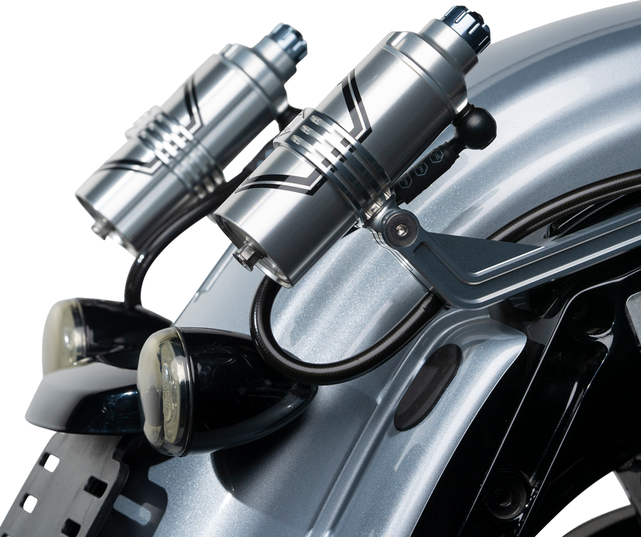 REVO ARC Billet Remote Reservoir External Mounts
