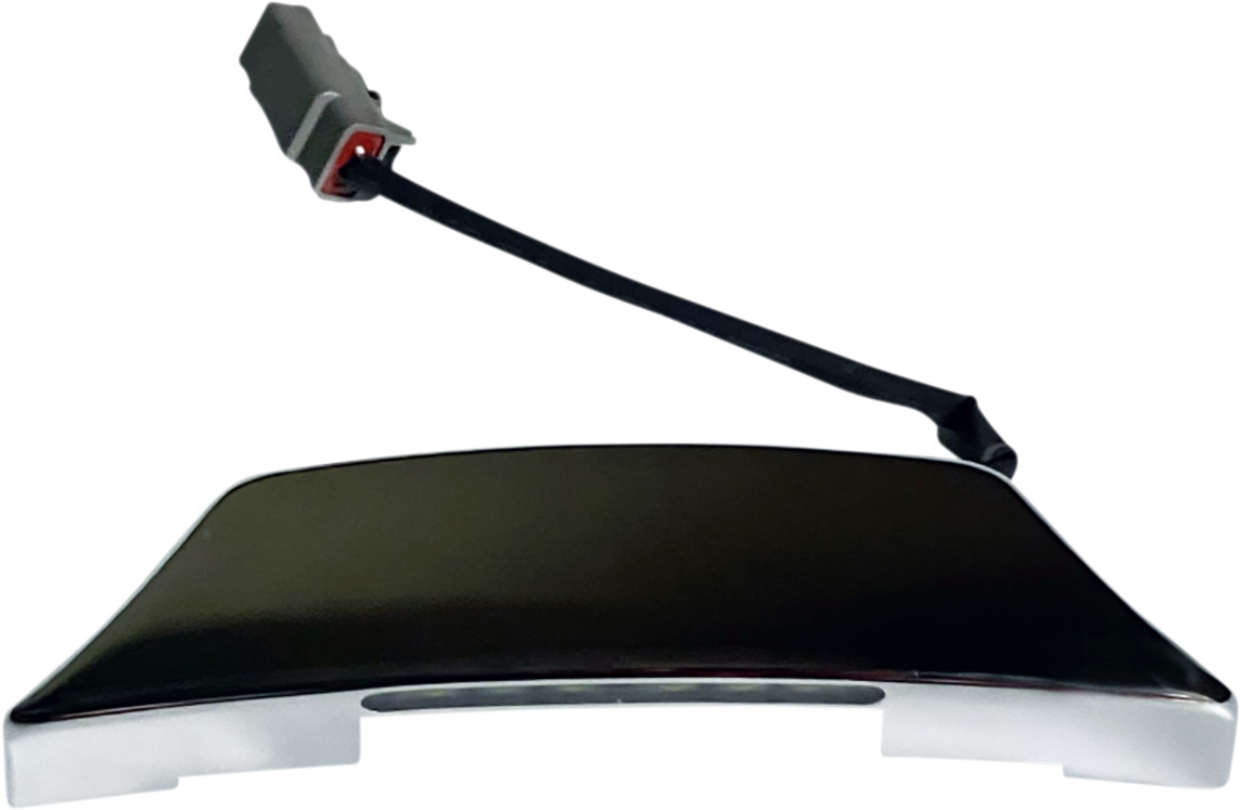 LED Replacement Top For License Plate Assembly - CVO - Chrome
