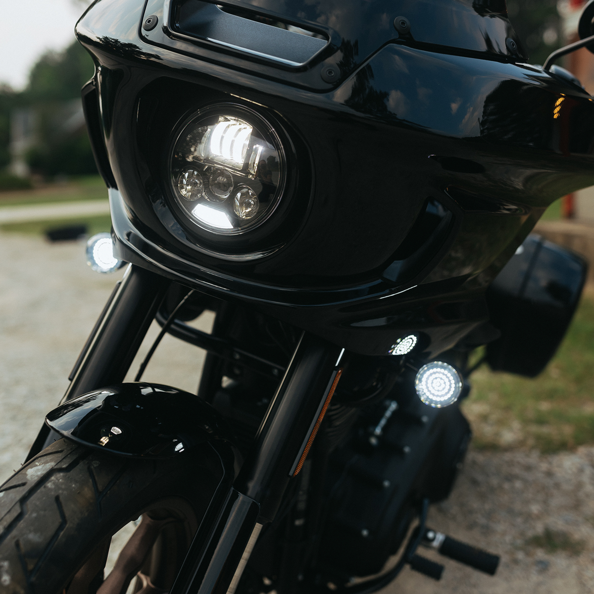 Amber/White LED Turn Signal Inserts