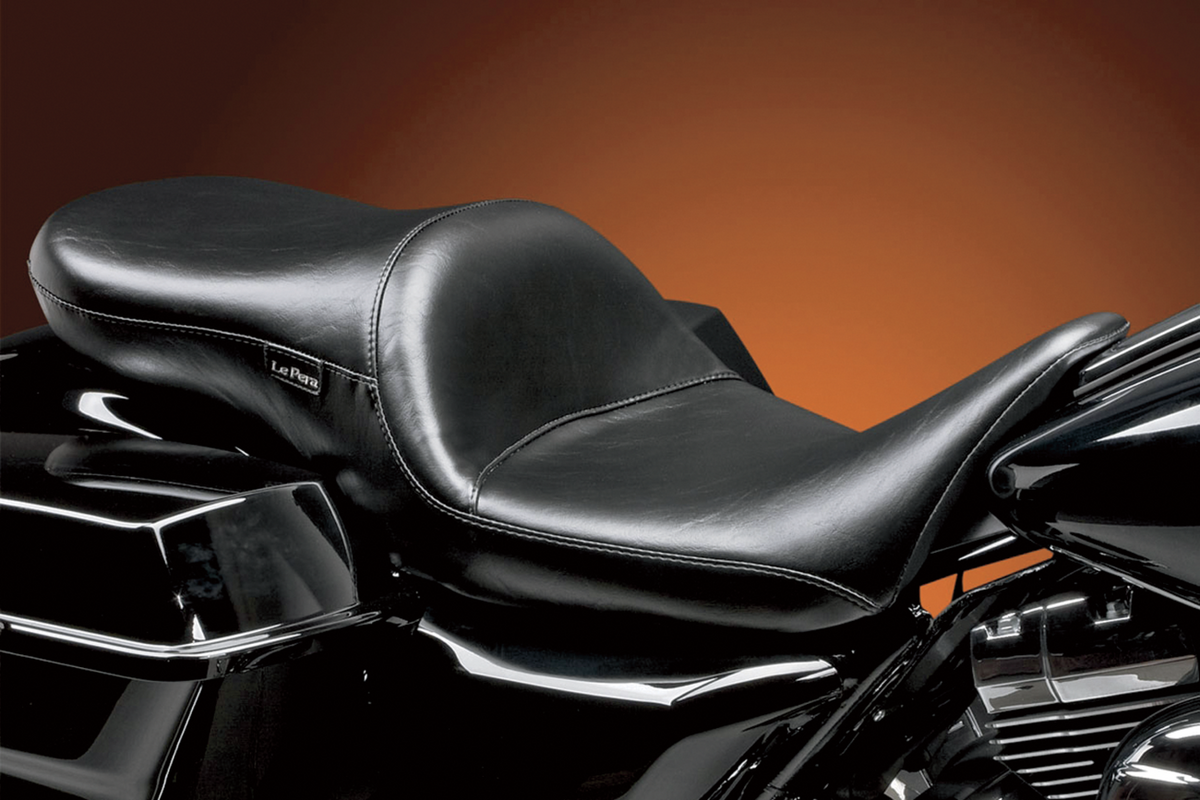Maverick Daddy Long Legs Seat - Black - Smooth - FL '08-'23