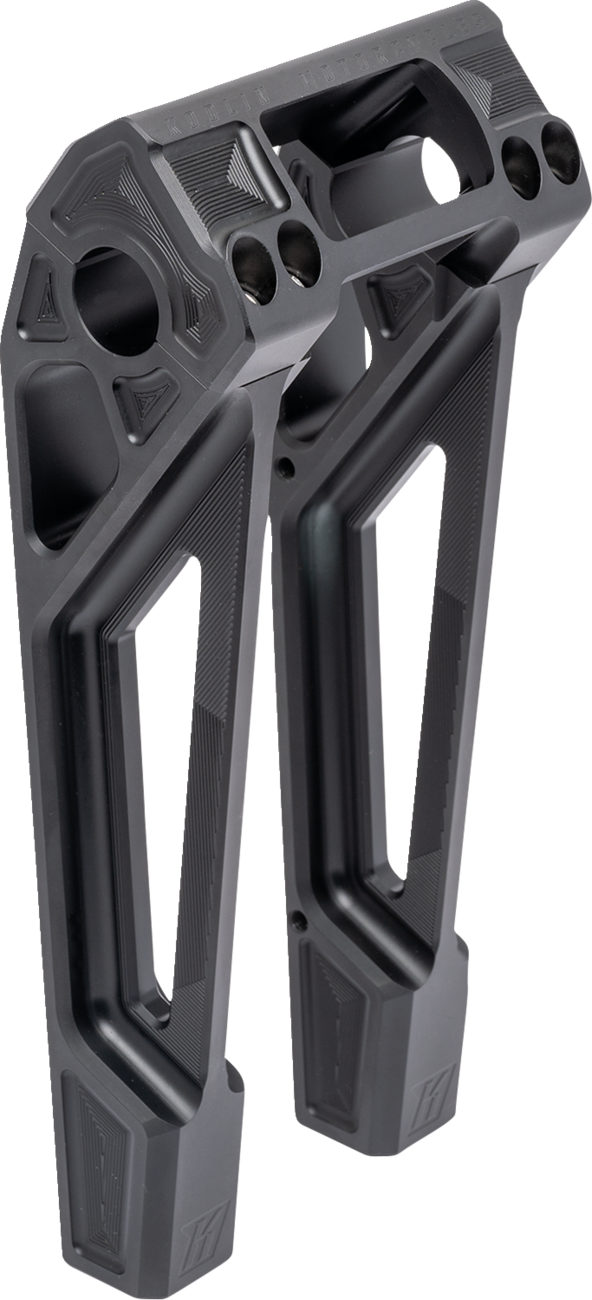 Fastback Risers - 10" - Black