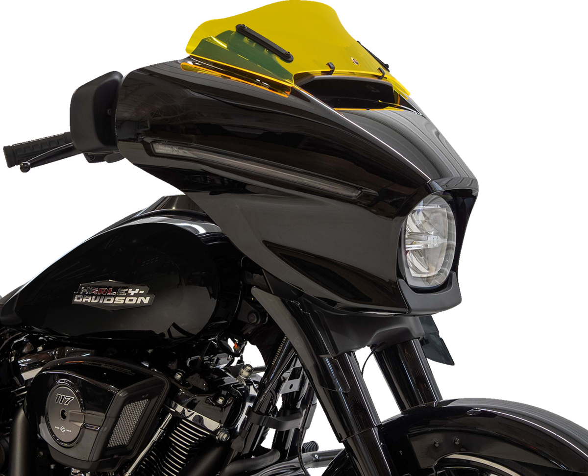 Ice Flare® Windshield - 6-1/2" - Yellow Ice - FLHX
